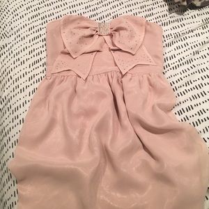pink bow cocktail dress from Nordstrom