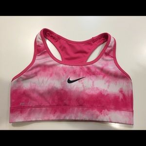 Tye Dye Pink Nike Sports Bra