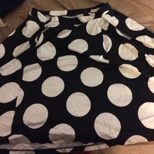 Polka dot skirt