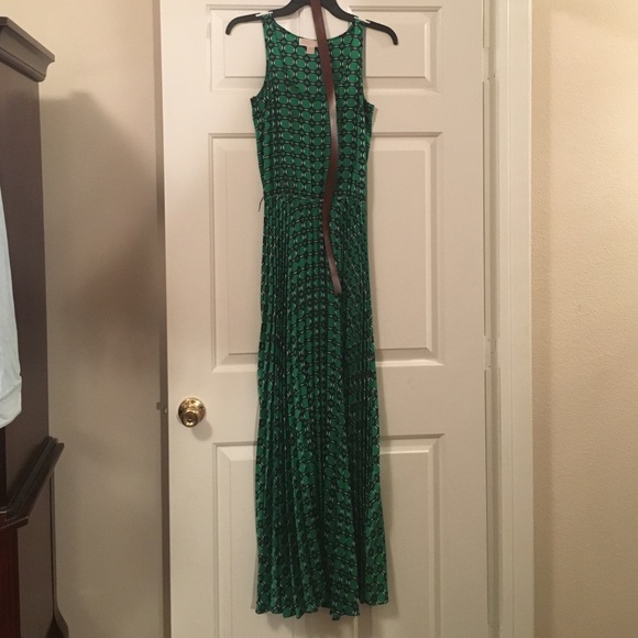 Michael Kors Green Maxi Dress, Size XXS