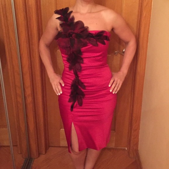 Faviana couture dress