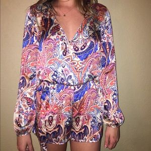 Jacobean romper