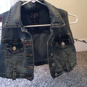 Mini Jean vest❤️