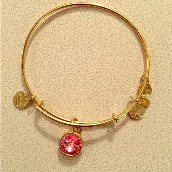 Alex and Ani October Birthstone Bangle