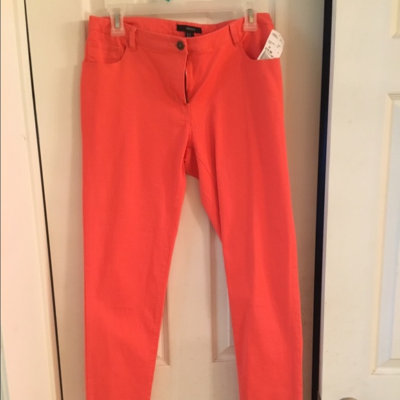 Forever 21 Denim - Coral skinny jeans from Forever 21