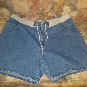Blue jeans shorts