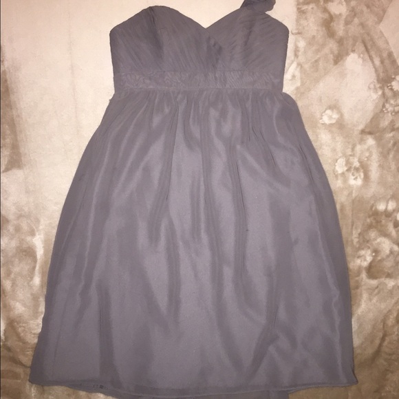 Negotiable price 🎉Alfred Angelo Charcoal Dress - Picture 2 of 4