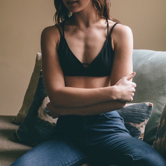 🆕AVERIE Cross Back Bralette - SILVER GREY - Picture 4 of 4