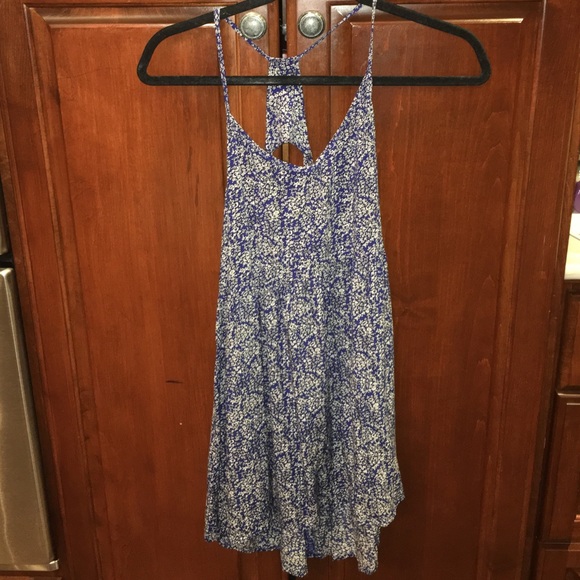 Worn only once blue and white top or dress