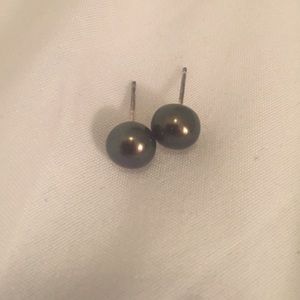 Medium south sea pearl earrings