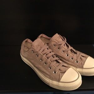 Converse All-Star tan/metallic - Size 8 - Women's