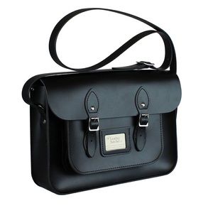 Leather Satchel Co. Classic Black Satchel