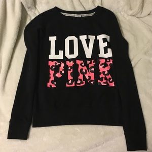 VS pink crewneck