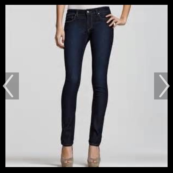 Dark Skinny Jeans (Brand: Mother)