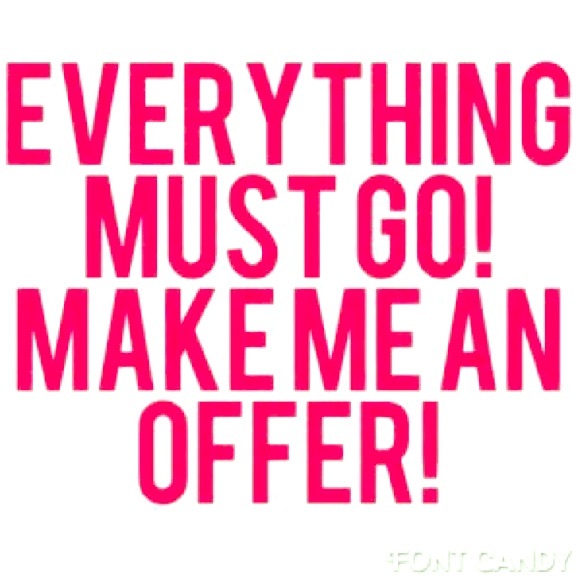 make some offers! will ship tomorrow