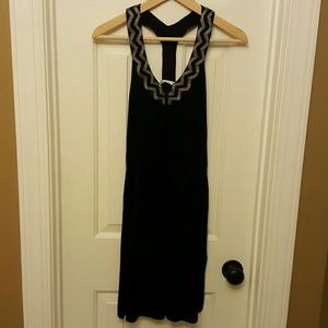 Black knit sundress
