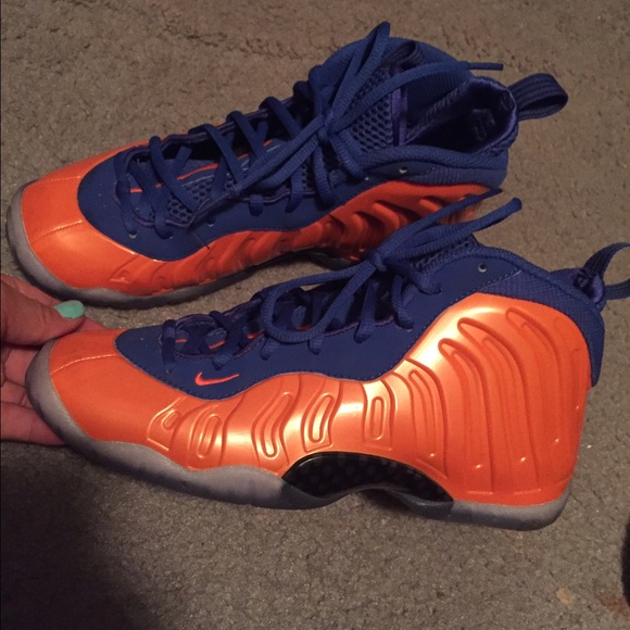 Foamposites orange and blue. Brand new, worn 2xs - Picture 2 of 2