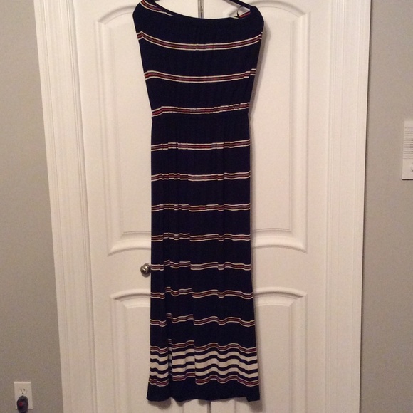 J. Crew strapless maxi dress