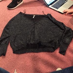 Sparkle and shimmery cardigan. Beautiful!