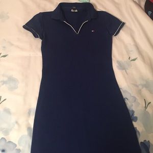 Tommy Hilfiger Blue Polo Dress