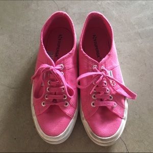 Hot Pink Superga size 39 Sneakers