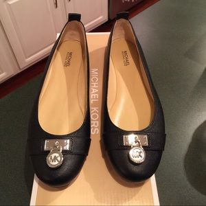Michael Kors black flats