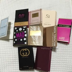 10 pcs perfume sample lot