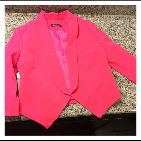 Hot pink blazer