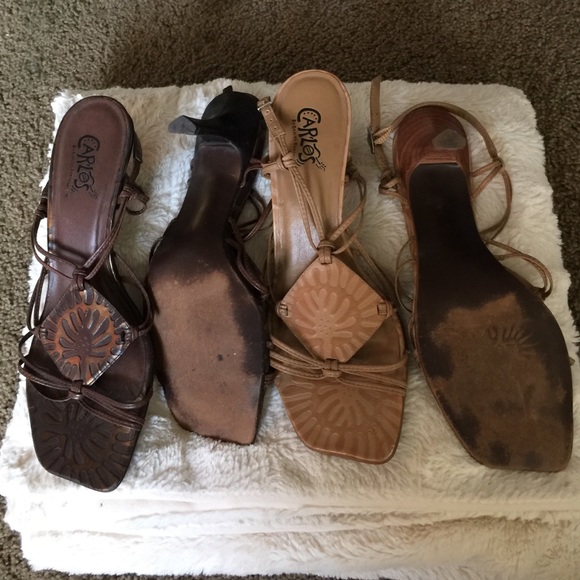 🚨Carlos by Carlos Santana kitten heel snandle🚨 - Picture 4 of 4