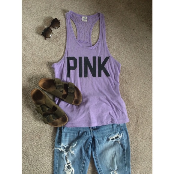 🚫SOLD Victoria's Secret Pink Tank Top