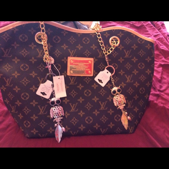 Fashion inspired brown purse tote