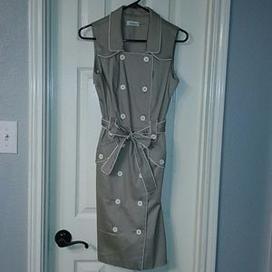 Calvin Klein trench dress