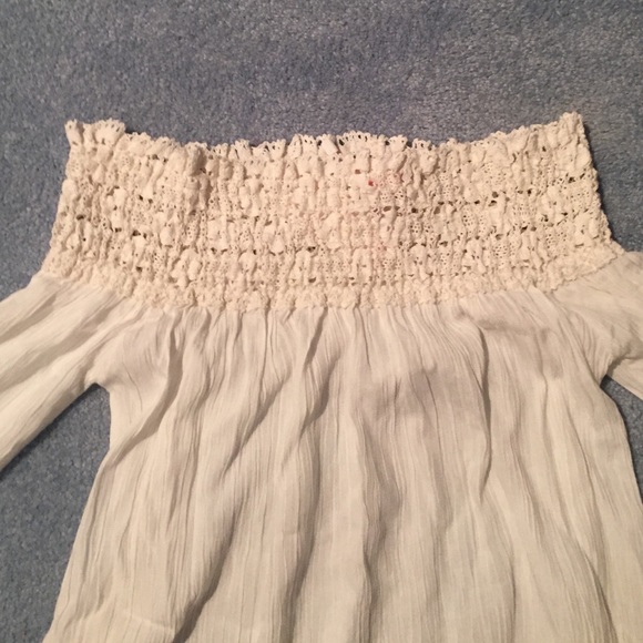 NWT OTS White Crepe Shirt - Picture 2 of 3