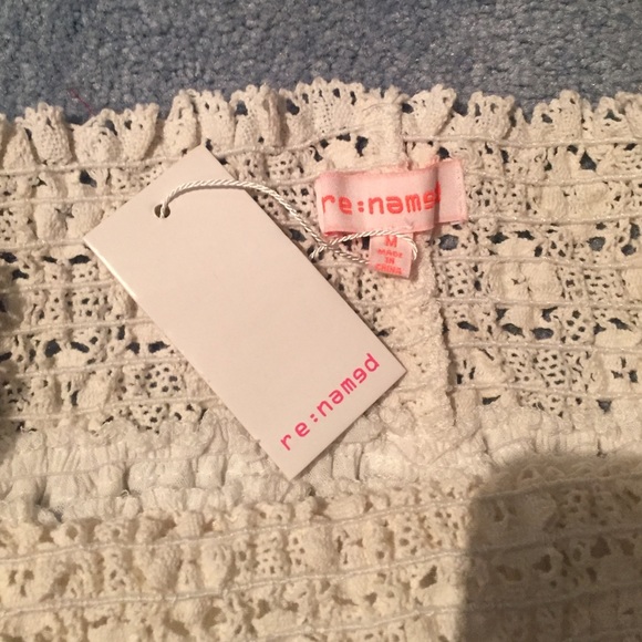 NWT OTS White Crepe Shirt - Picture 3 of 3