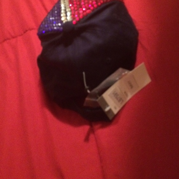Bedazzle Red White & Blue Cap - Picture 2 of 2