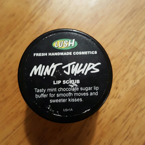 Lush mint julips lip scrub