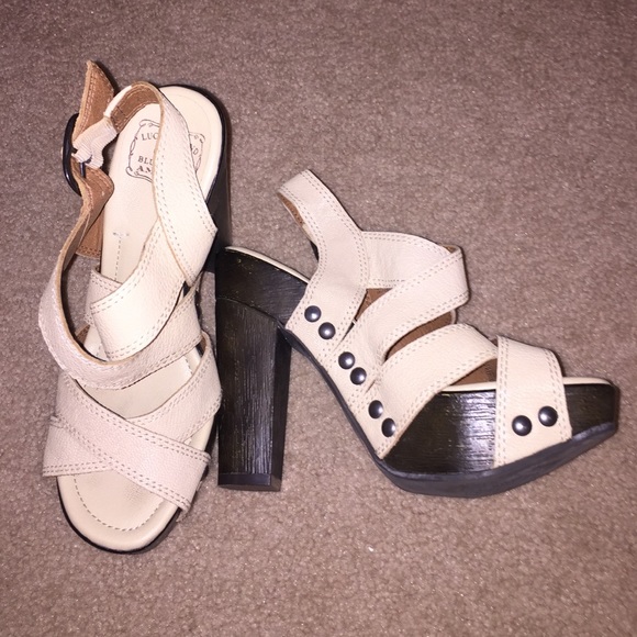 Lucky Brand Strappy Heels