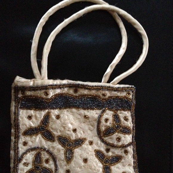 Vintage Beaded evening bag made in India