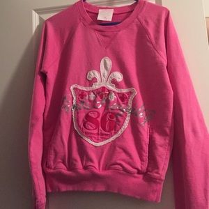 Victoria's Secret pull over sweat shirt