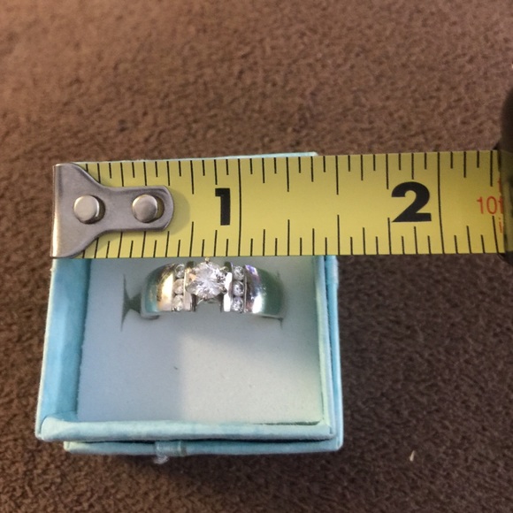 SOLD-Robbins Brother Engagement Ring/White Gold - Picture 3 of 4