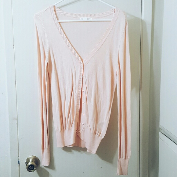 Forever 21 Pastel Pink Cardigan