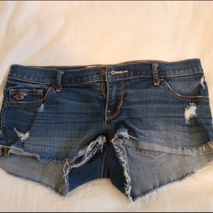 hollister short shorts / size 7
