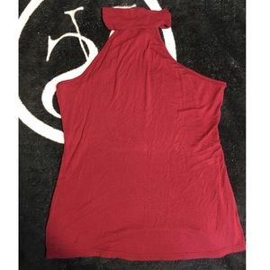Turtle Neck Sleeveless Tunic