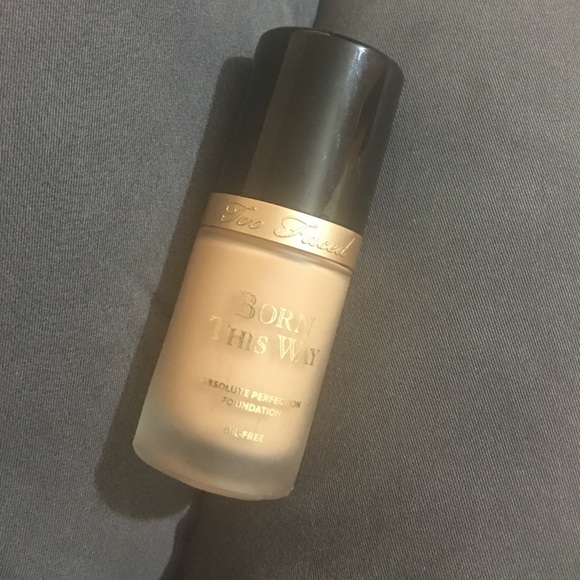 Foundation born this way too faced