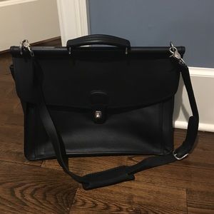 Coach Leather brief case. NWOT