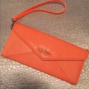 Orange Jessica Simpson Envelope Purse