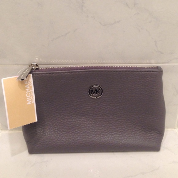 Michael by Michael Kors Leather Travel Case