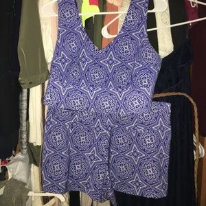 F21 Two piece geometric pattern