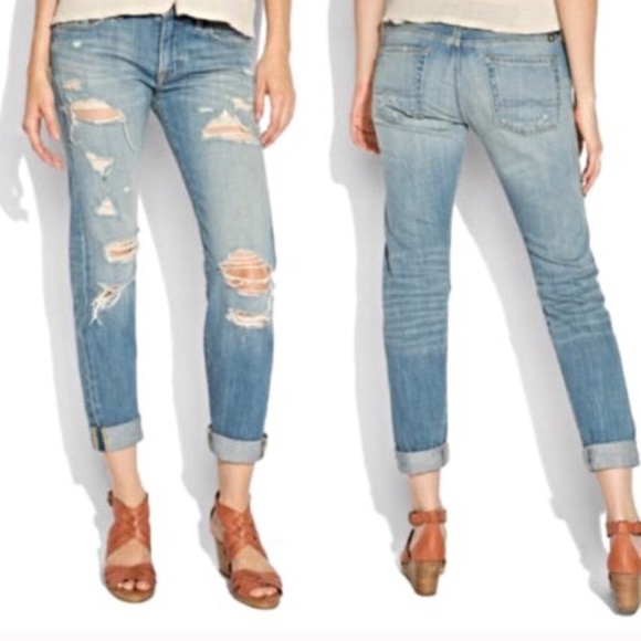 Lucky Brand Sienna Cigarette boyfriend jeans