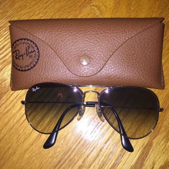 Large aviator sunglasses from Rayban